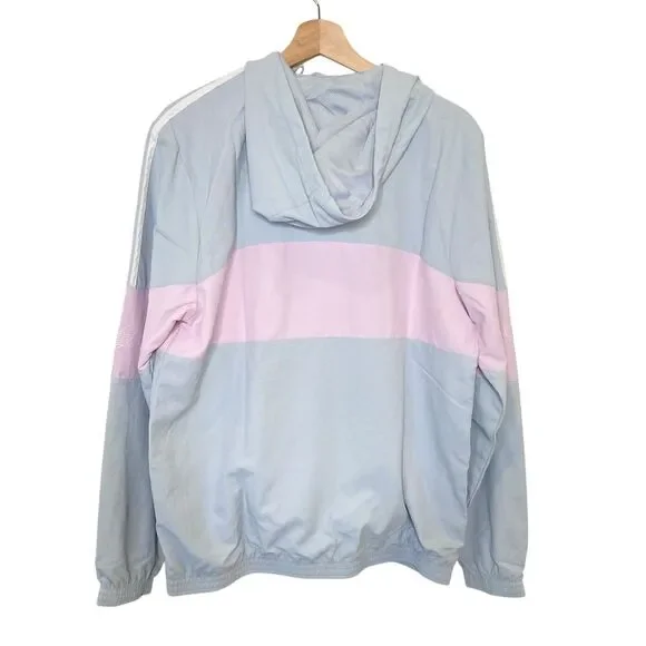 Adidas Originals Bandrix Windbreaker Full-Zip Jacket Men's Size Small Hooded - Picture 9 of 16